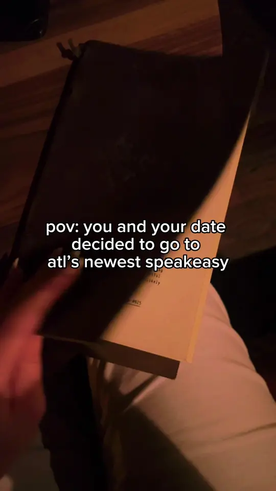 Ranger Station in Atlanta showing speakeasy, cocktails, visit, video by accessatlanta on TikTok