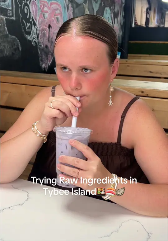 Raw Ingredients in Tybee Island showing food, sushi, video by laura_lucks on TikTok