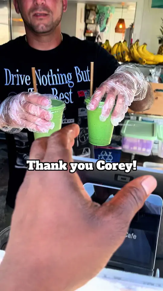 RAW JUICE CAFE in Flagler Beach showing juice, raw juice, video by miagotryit on TikTok