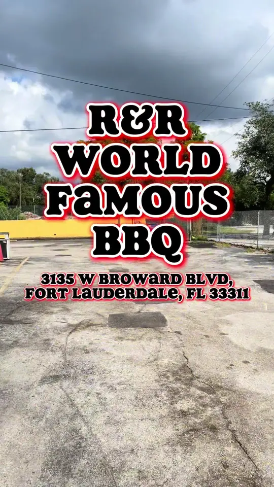 Reb’s Famous BBQ in Fort Lauderdale showing visit, good eats, classics, video by sk8natethefoodie on TikTok