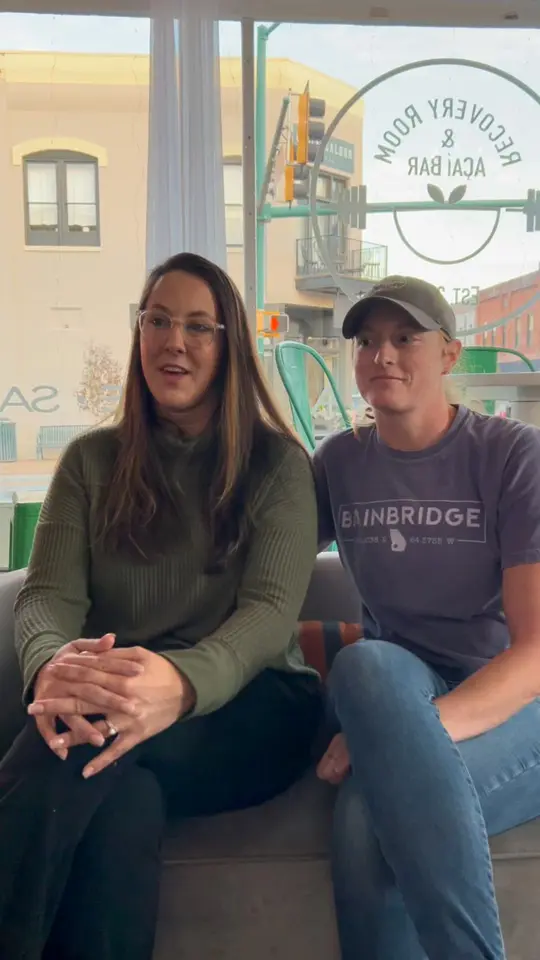 Recovery Room & Açaí Bar in Bainbridge showing wellness, nutritious options, video by Visit Bainbridge, GA on Facebook