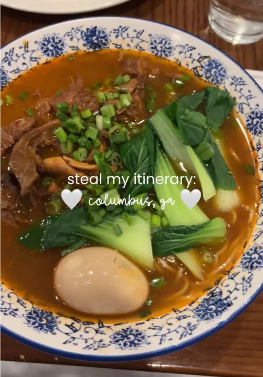 Red 8 Kitchen in Columbus showing visit, ramen, video by xo.morgansinclaire on TikTok