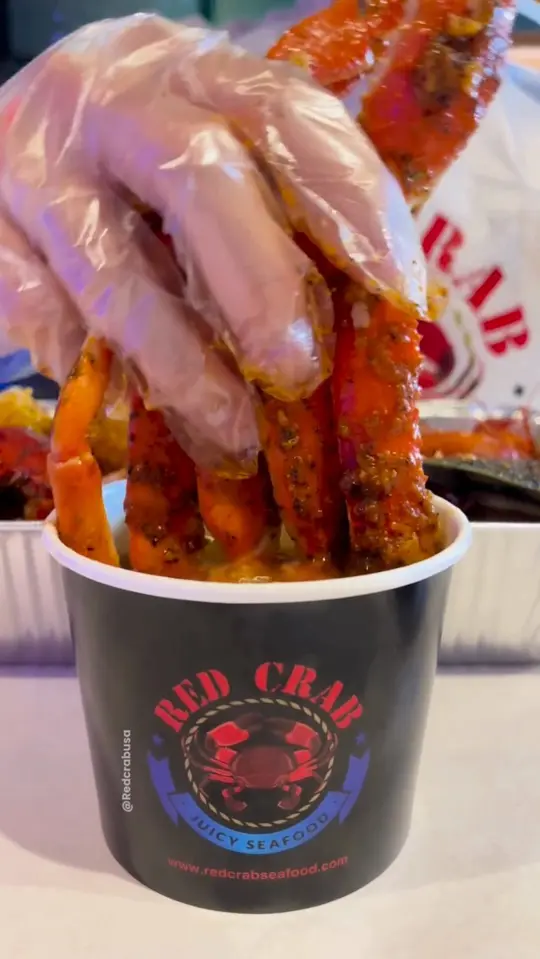 Red Crab - Juicy Seafood (Eustis) in Eustis showing seafood boil, restaurant promotion, video by Red Crab - Juicy Seafood on Facebook