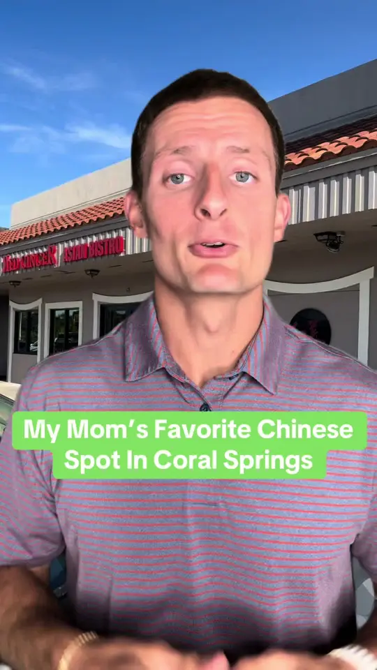 Red Ginger Asian Bistro in Coral Springs showing review, gyoza, soups, salads, rice, noodles, curry, meat, chicken, seafood, sushi, video by theqb11 on TikTok