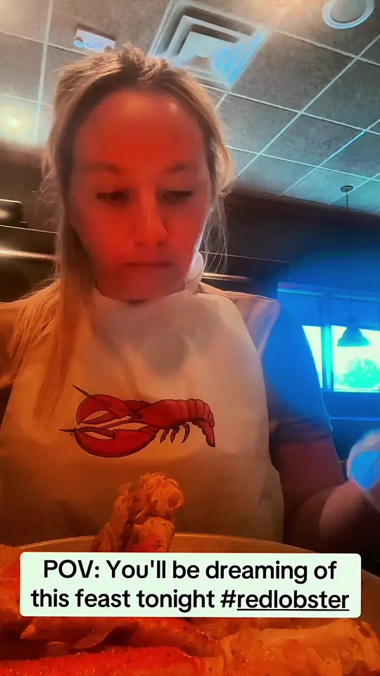 Red Lobster on TikTok, video by minaya.mcconnell
