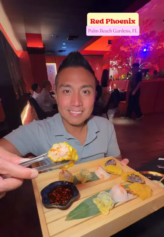 Red Phoenix Sushi and Authentic Asian Fusion in Palm Beach Gardens showing food, sushi, video by zaddyezeats on TikTok