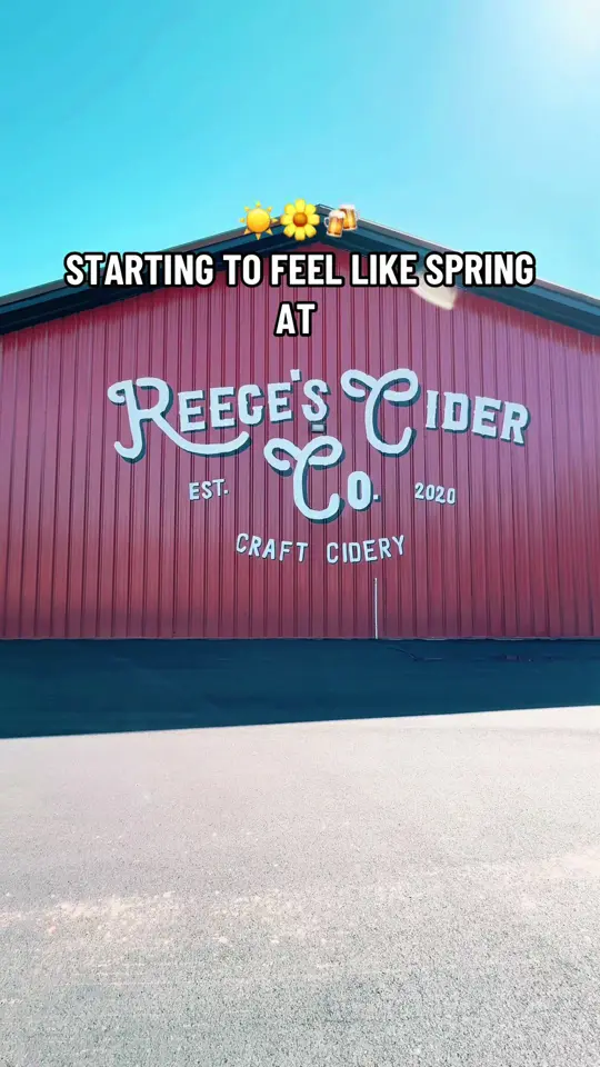 Reece’s Cider Company in Ellijay showing hard cider, atmosphere, visit, video by reecesciderco on TikTok