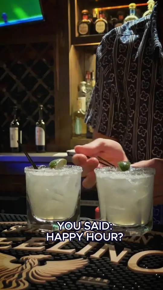 Reel Fish Coastal Kitchen and Bar in Winter Park showing cocktail, happy hour, video by Reel Fish Coastal Kitchen & Bar on Facebook