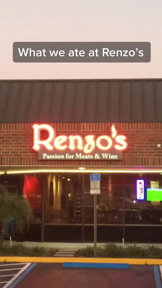 Renzo's in Tampa showing beef carpaccio, ceviche, renzo's parrilla, dessert sampler, video by feedingtampabaes on TikTok