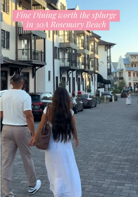 Restaurant Paradis in Inlet Beach showing dinner, restaurant visit, video by the850foodie on TikTok