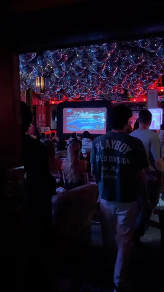 Rhythm & Vine in Fort Lauderdale showing event, love island watch party, video by The Broward Scene on Facebook