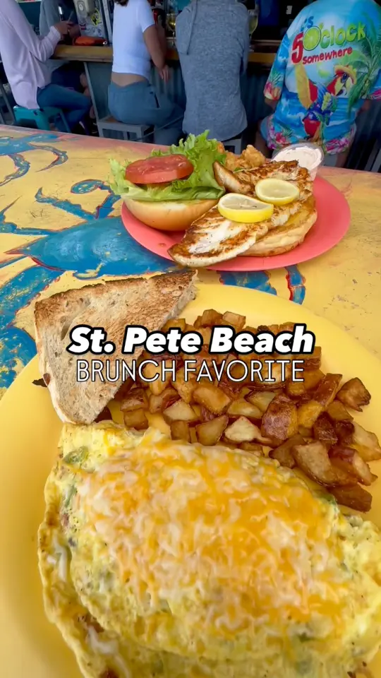 Rick's Reef in St. Pete Beach showing brunch, bloody mary bar, atmosphere, visit, video by Things To Do Tampa Bay on Facebook