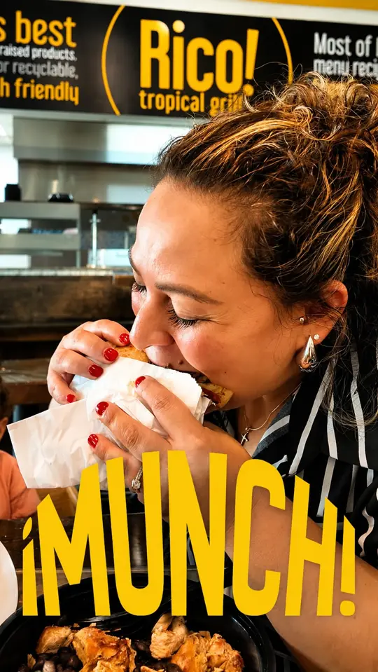 Rico Tropical Grill in Kennesaw showing restaurant visit, tropical vibes, video by Rico Tropical Grill on Facebook