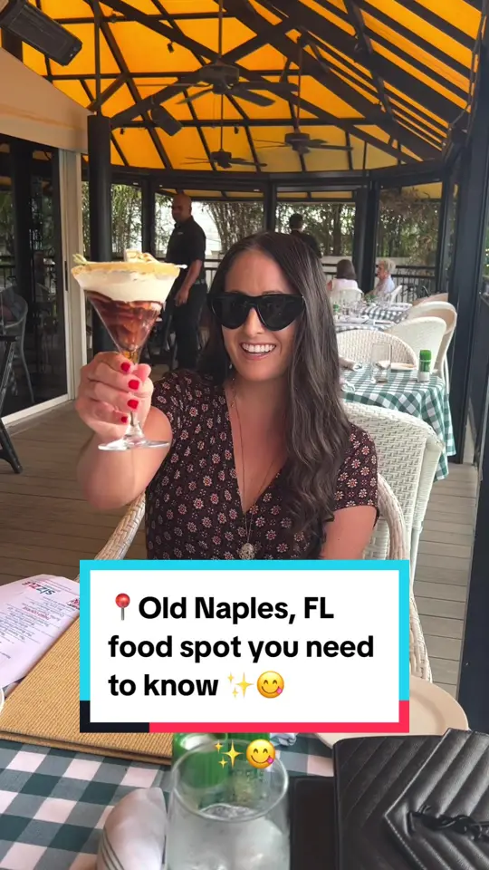 Ridgway Bar & Grill in Naples showing food, barised short ribs, drink, s’mores martini, video by jessicathejournalist on TikTok