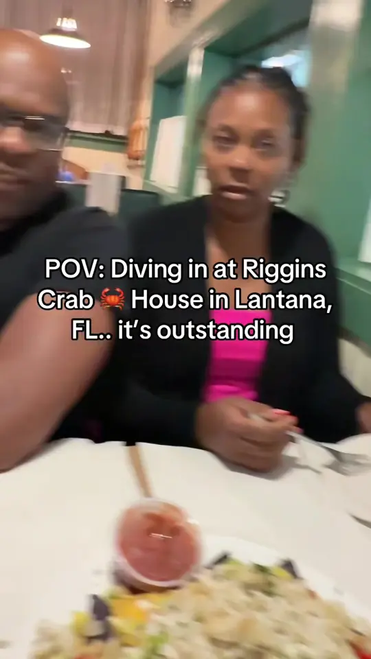 Riggins Crabhouse in Lantana showing review, visit, video by michellemaloyofficial on TikTok