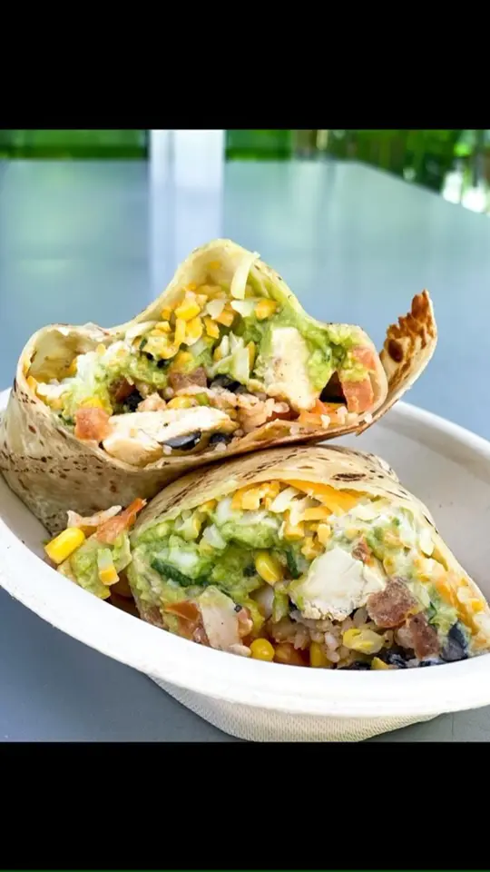  in Florida showing food, gluten-free burrito, video by Ripe Delray on Facebook
