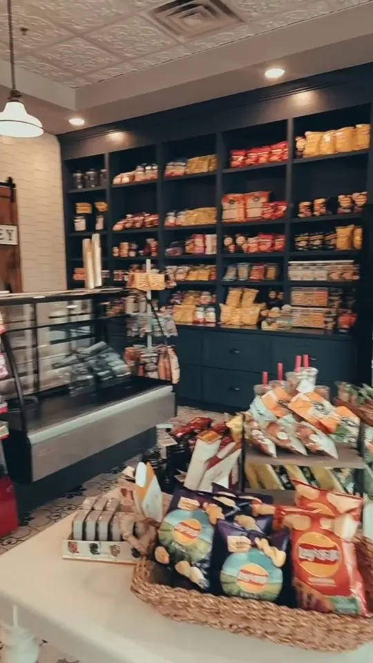Rise and slice in Cumming showing bakery, deli, soft opening announcement, video by Cumming City Center on Facebook