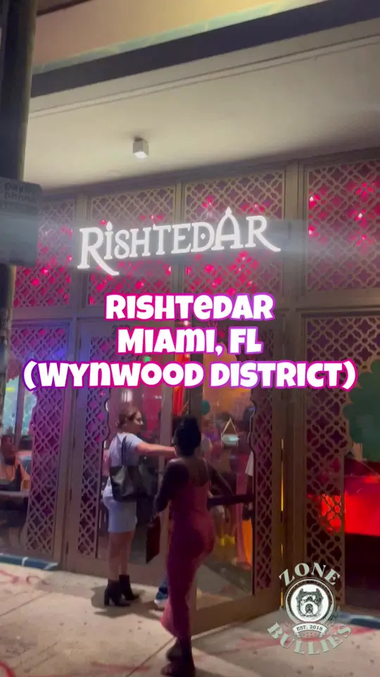 Rishtedar in Miami showing food, indian food, video by outside_with_trav on TikTok