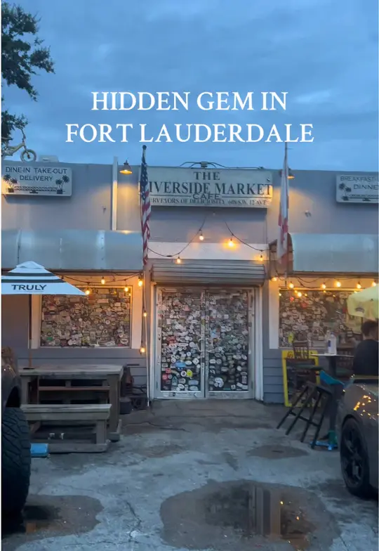 Riverside Cafe in St Marks showing review, visit, atmosphere, beer, video by notesfromsabrina on TikTok