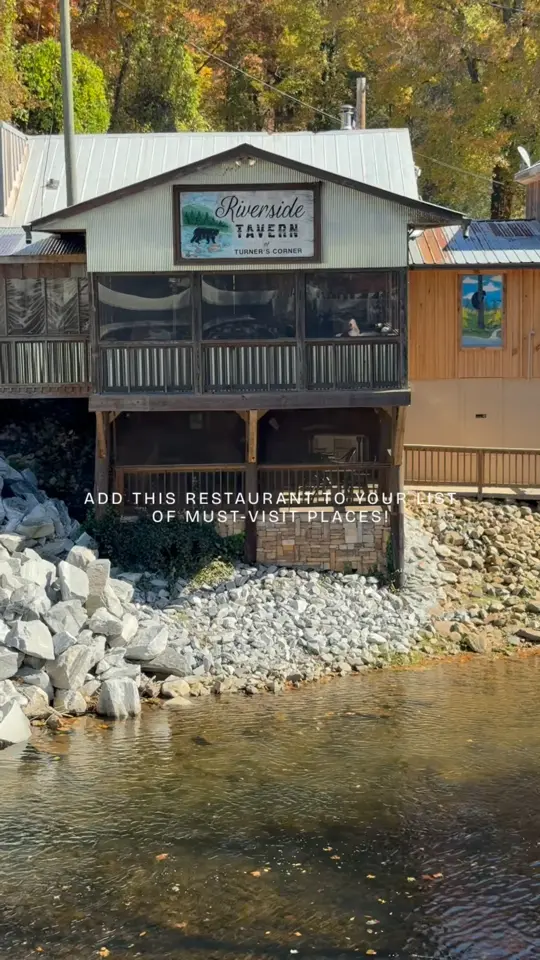 Riverside Tavern at Turners Corner in Cleveland showing food, drinks, atmosphere, video by Discover Dahlonega, Georgia on Facebook