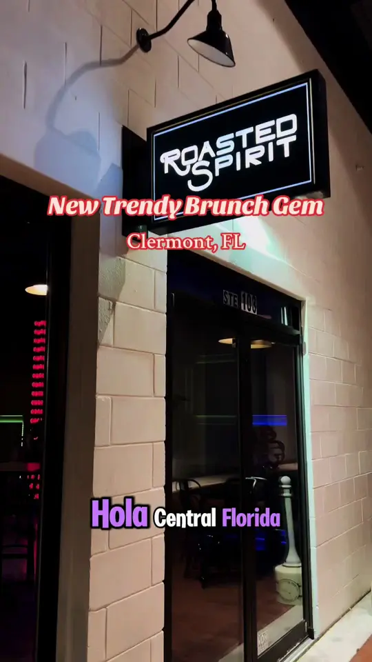 Roasted Spirit in Clermont showing brunch, specialty cocktails, prosciutto royale, video by clermontlocal on TikTok