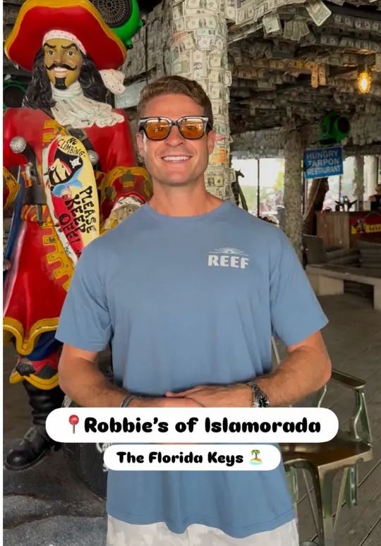 Robbie's of Islamorada in Islamorada showing food review, mahi tacos, tarpon feeding, visit, video by itsoliverknows on TikTok