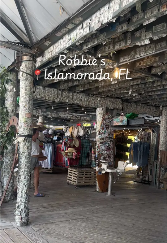 Robbie's of Islamorada in Islamorada showing visit, market, feeding tarpon, video by maddiegirlsworld on TikTok