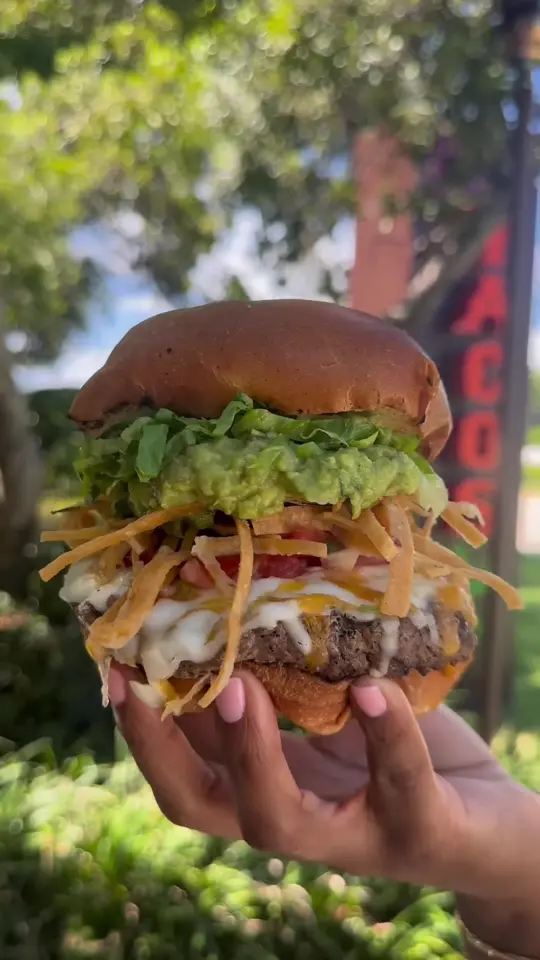 Rocco's Tacos in Fort Lauderdale showing visit, mexican food, video by roccostacosandtequilabar on TikTok