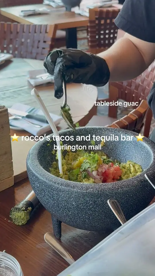 Rocco's Tacos & Tequila Bar in Boca Raton showing grand opening, restaurant visit, video by Burlington Mall on Facebook