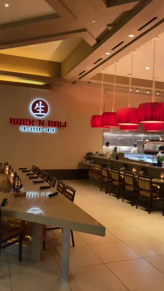 Rock N Raw Tampa in Florida showing sushi, sashimi, asian cuisine, menu, video by Seminole Hard Rock Hotel & Casino Tampa on Facebook