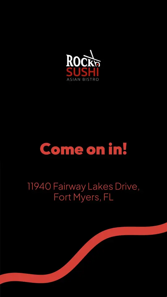 Rock'N Sushi in Fort Myers showing sushi, dining experience, video by Rock'n Sushi on Facebook