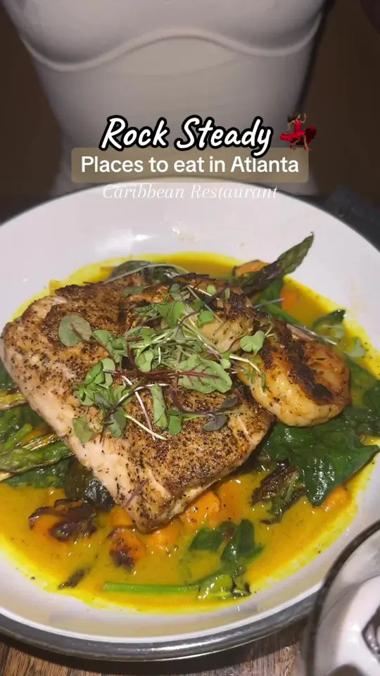 Rock Steady - Atlanta in Atlanta showing restaurant, date night, video by vibesinatl on TikTok