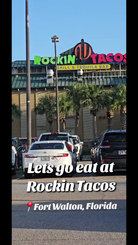 Rockin Tacos in Fort Walton Beach showing review, drinks, views, video by lyzawhitey on TikTok