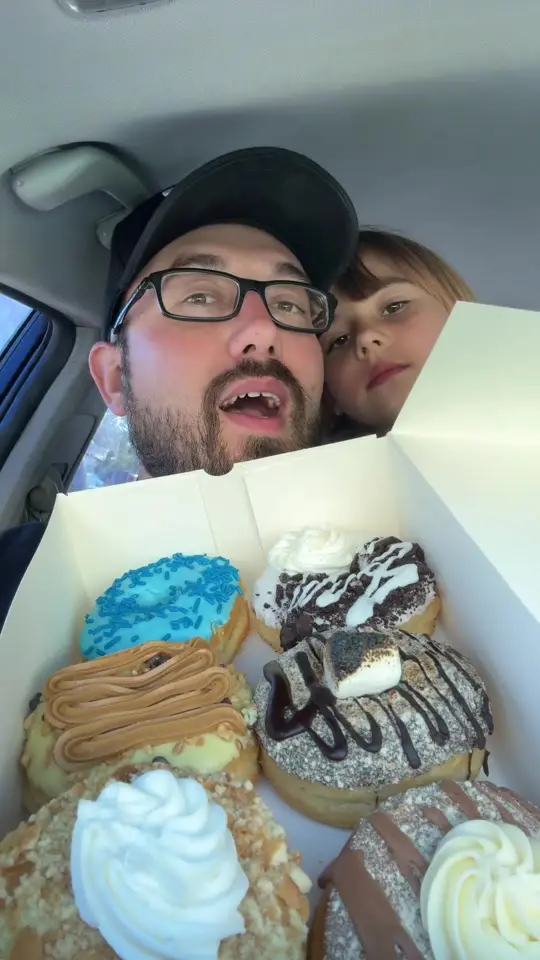 Rockstar Donuts in Largo showing review, donuts, video by munday727 on TikTok