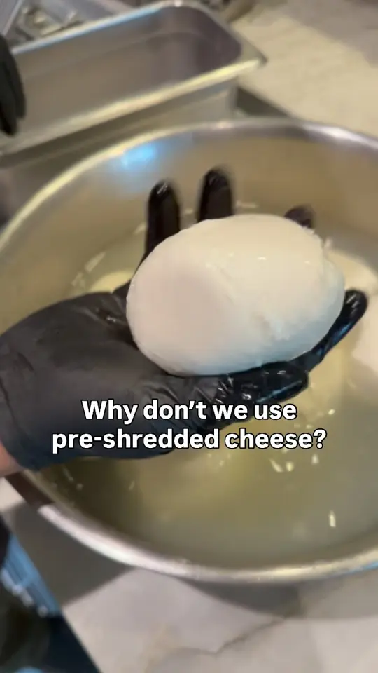 Rodrigo's Craft Pizza in Jacksonville showing pizza, mozzarella cheese, food preparation, video by Rodrigo's Craft Pizza on Facebook