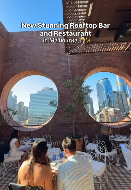 Rooftop Bar in Indialantic showing review, visit, drinks, video by food.and.grace on TikTok