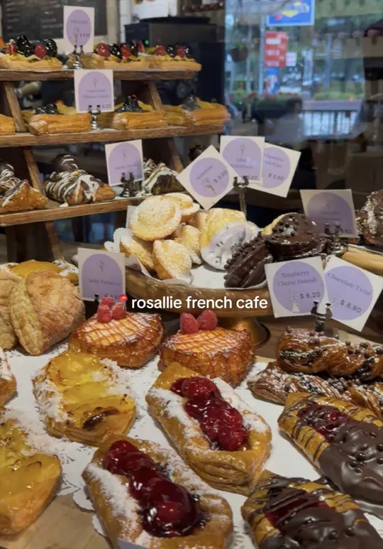 Rosallie Le French Cafe in Winter Garden showing brunch, restaurant visit, video by katherineskingdom on TikTok