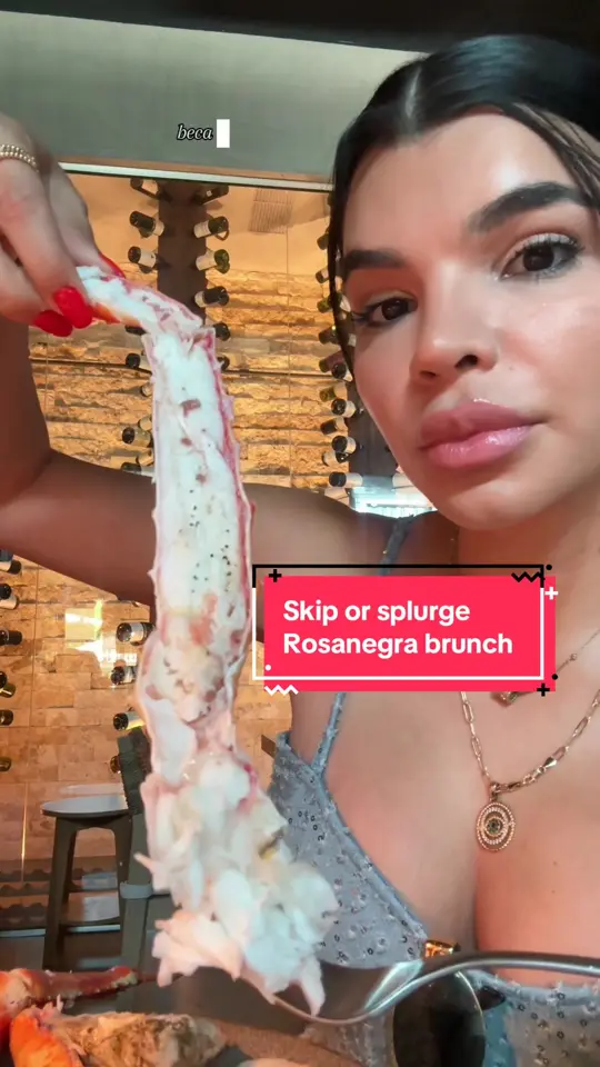RosaNegra Miami in Miami showing restaurant visit, brunch, king crab, video by ellie_gil on TikTok