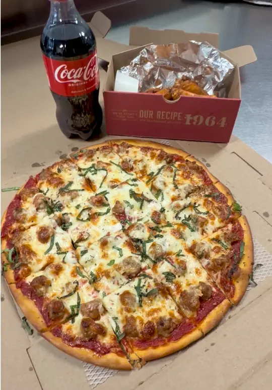 Rosati's Pizza - Naples in Naples showing pizza, pasta, video by rosatispalatine on TikTok