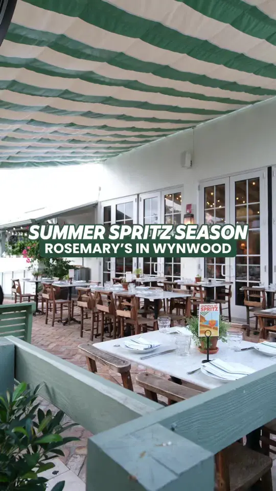  in Florida showing review, visit, atmosphere, patio, summer of spritz, limoncello, st. germain, aperol spritz, ricotta e tartufo nero, supplì, video by zackaryeats on TikTok