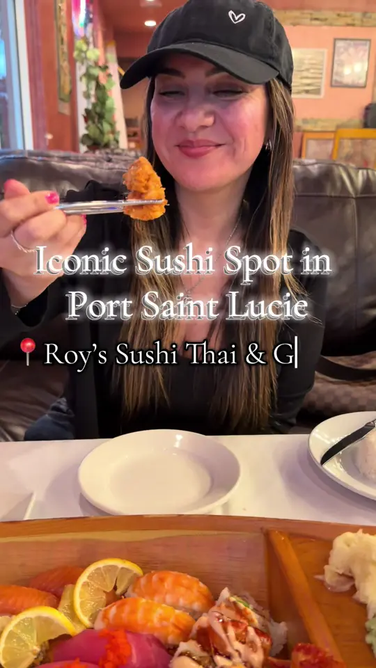 Roy's Sushi Thai & Grill on TikTok, video by nextupwithjuani
