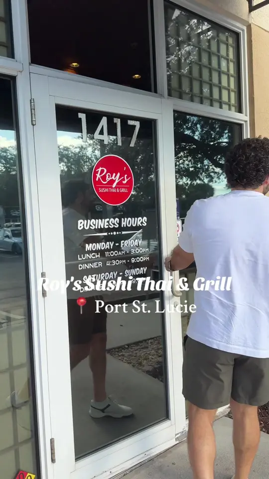 Roy's Sushi Thai & Grill on TikTok, video by josjusttries