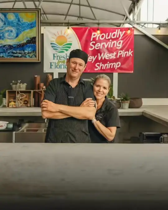 Royd's at Gateway Farms and Nursery in Miami showing food, classic cuban dishes, atmosphere, farm vibes, family fun, dog friendly space, video by Royd's South Florida on Facebook
