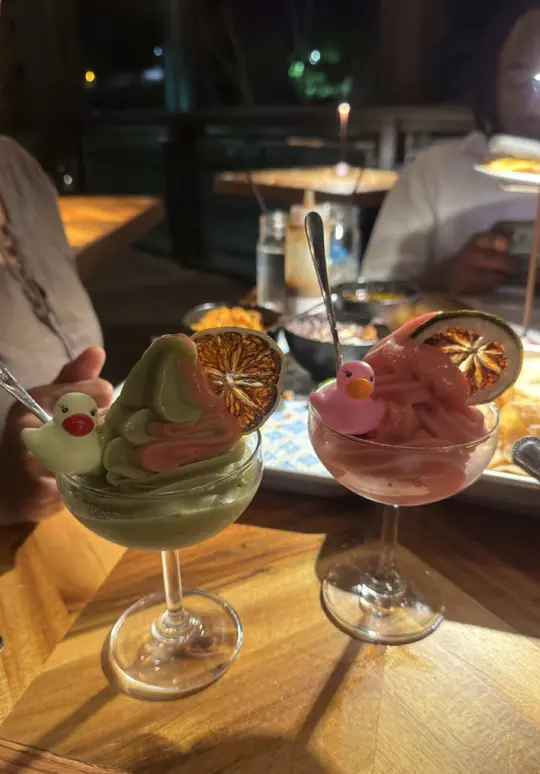 Rreal Tacos - Sandy Springs in Sandy Springs showing soft serve margarita, cocktail, video by aleenaherrod on TikTok