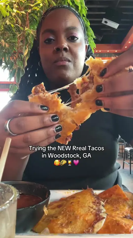 Rreal Tacos - Woodstock in Woodstock showing review, visit, video by aaliyahpau on TikTok