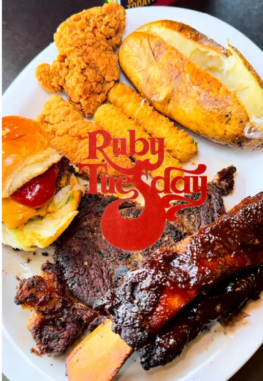 Ruby Tuesday on TikTok, video by reusparx
