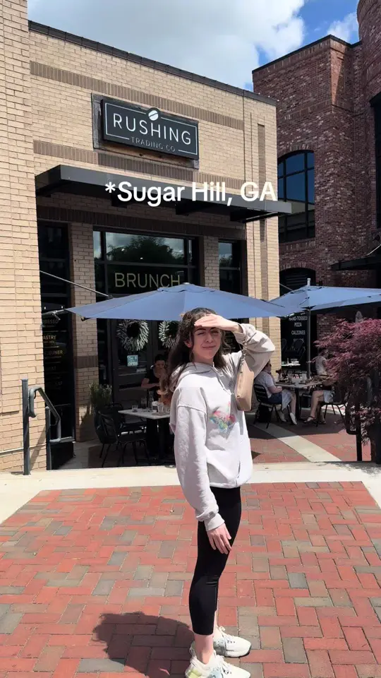Rushing Trading Co. in Sugar Hill showing coffee, breakfast, video by ana_fernandaaaa on TikTok