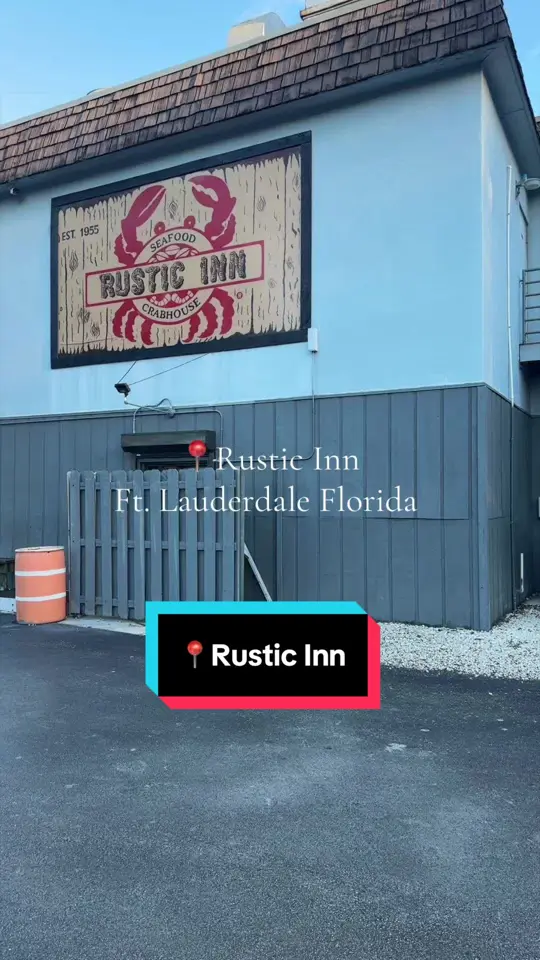 Rustic Inn Crabhouse in Fort Lauderdale showing seafood, restaurant visit, video by the_realdee30 on TikTok