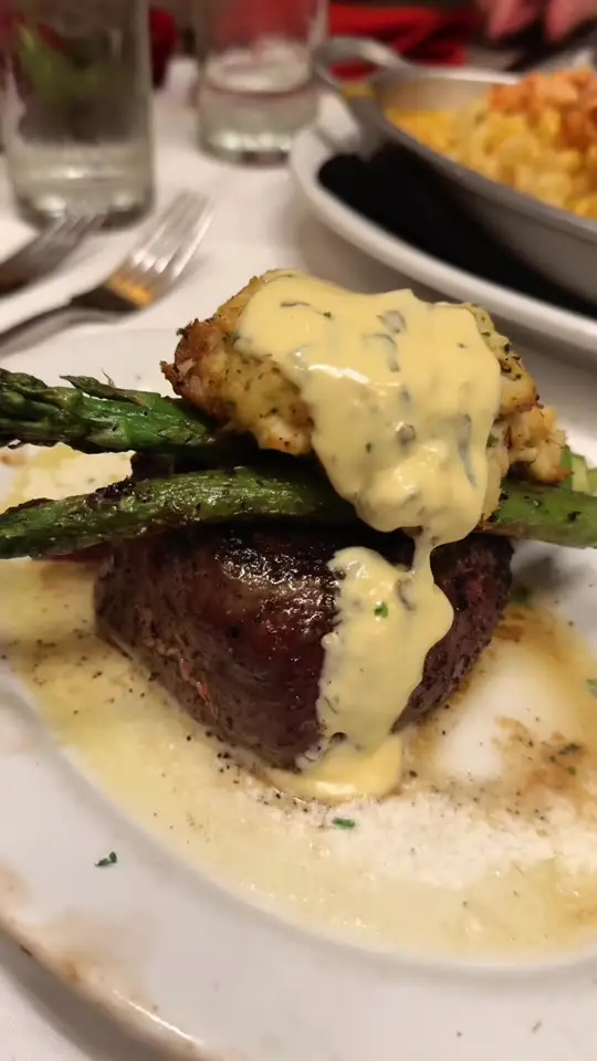 Ruth's Chris Steak House - Sarasota in Sarasota showing review, steak dinner, video by alisab.9 on TikTok