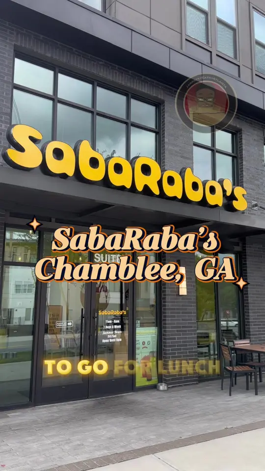 Sabaraba's in Chamblee showing review, visit, chicken shawarma, video by jarrettisnotimpressed on TikTok
